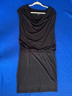 Apt. 9 Black Sparkle Cowl Neck Mini